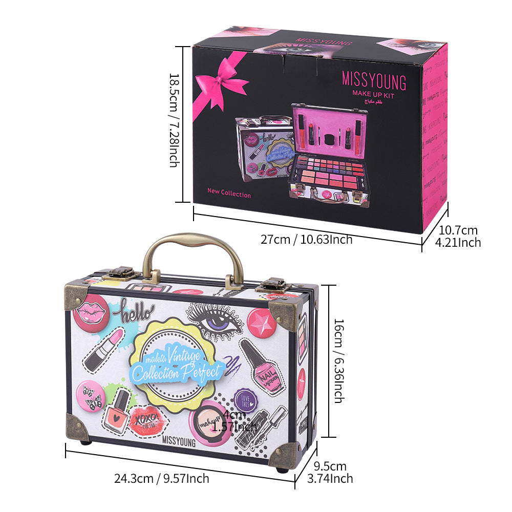 Suit Makeup Palette Stage Makeup Cosmetics Lipstick Eye Shadow Blush Combination Makeup Set Suit in Stock