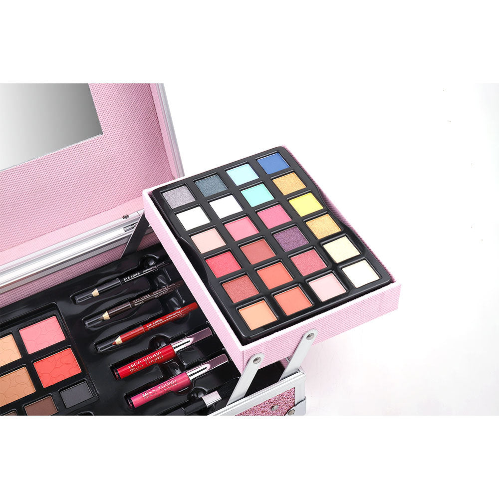 New Makeup Case Multi-Color Natural Eye Shadow Blush Lipstick All-in-One Portable Makeup Tools Makeup
