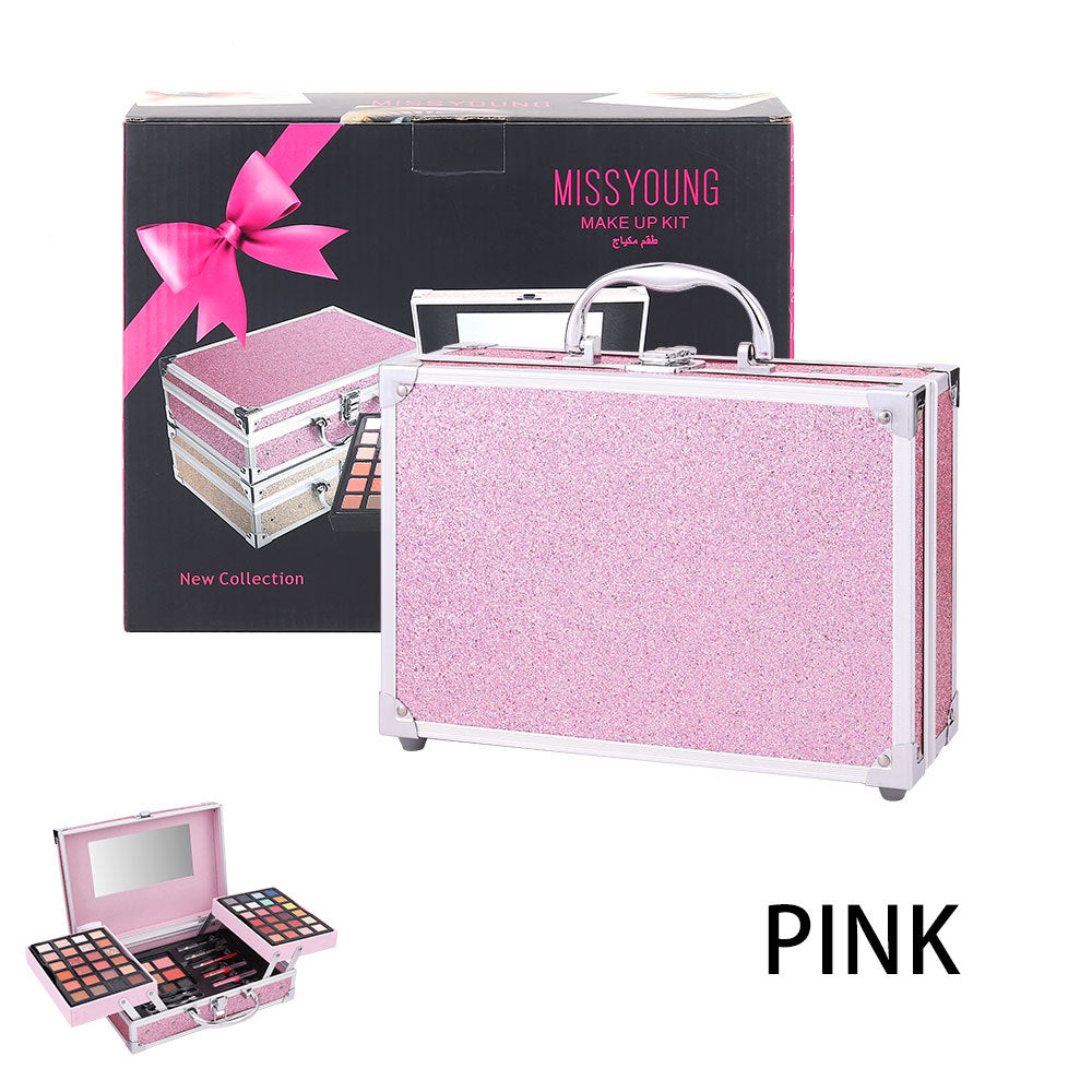 New Makeup Case Multi-Color Natural Eye Shadow Blush Lipstick All-in-One Portable Makeup Tools Makeup
