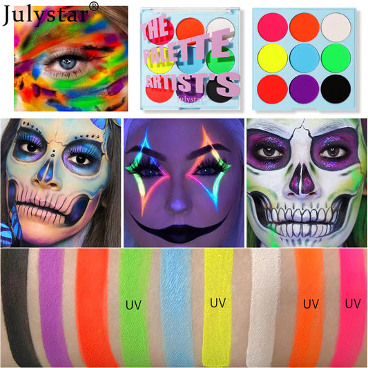 Color Fluorescent Eyeshadow Cream European and American Painted Waterproof Sweat-Proof Easy to Color Long-Lasting Natural Quick-Drying Eyeliner