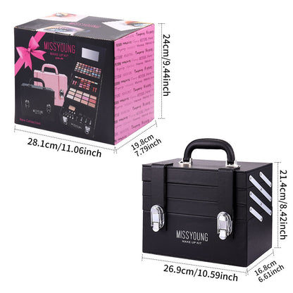 Makeup Matte Blush Thin and Glittering Eye Shadow Kit Repair Lipstick Multifunctional Makeup Palette Makeup Set