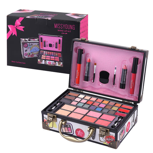 Suit Makeup Palette Stage Makeup Cosmetics Lipstick Eye Shadow Blush Combination Makeup Set Suit in Stock