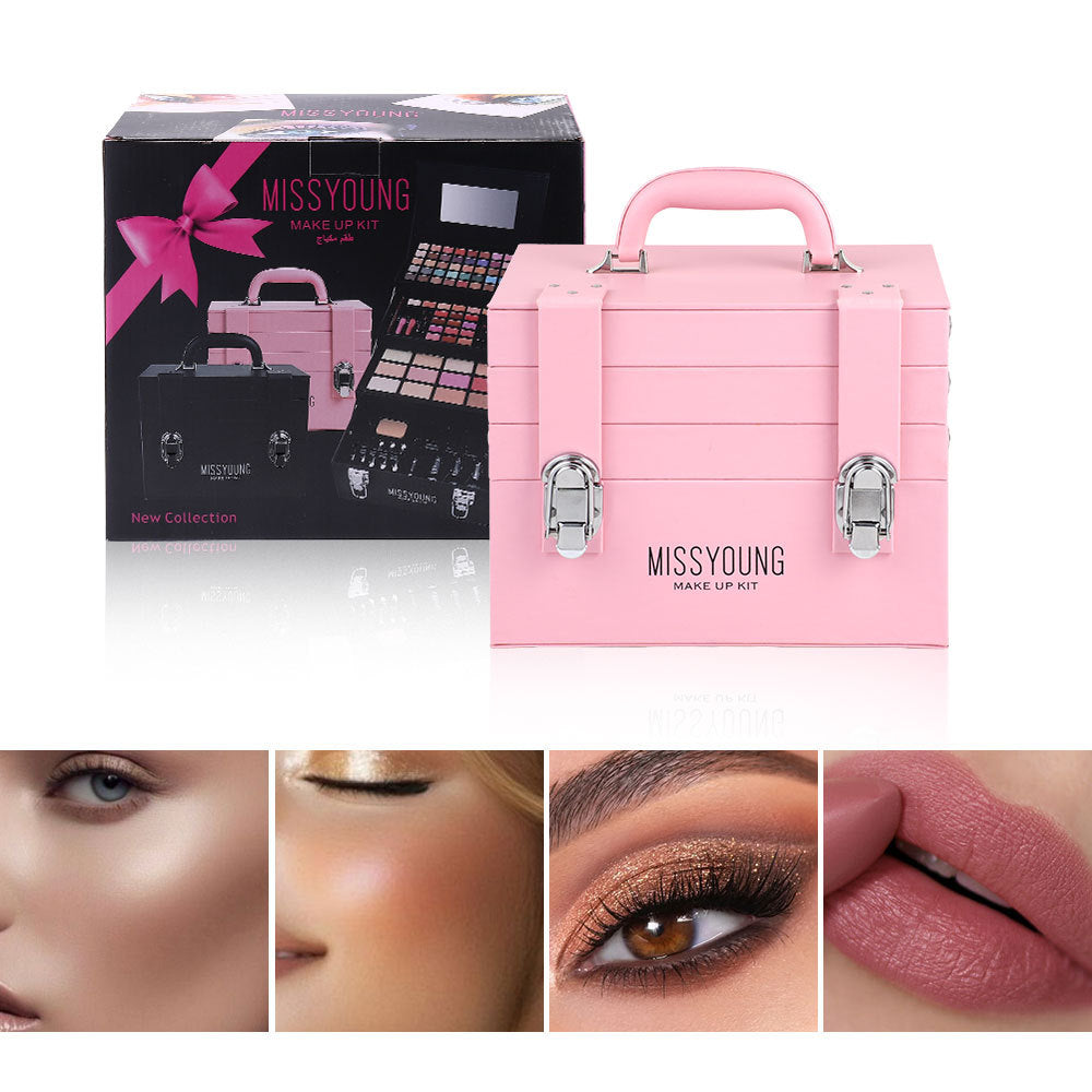 Makeup Matte Blush Thin and Glittering Eye Shadow Kit Repair Lipstick Multifunctional Makeup Palette Makeup Set