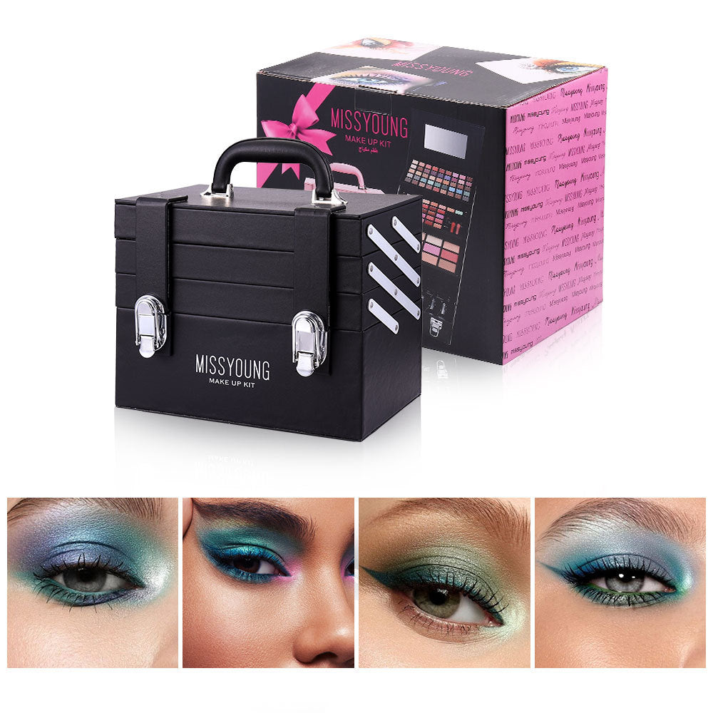 Makeup Matte Blush Thin and Glittering Eye Shadow Kit Repair Lipstick Multifunctional Makeup Palette Makeup Set