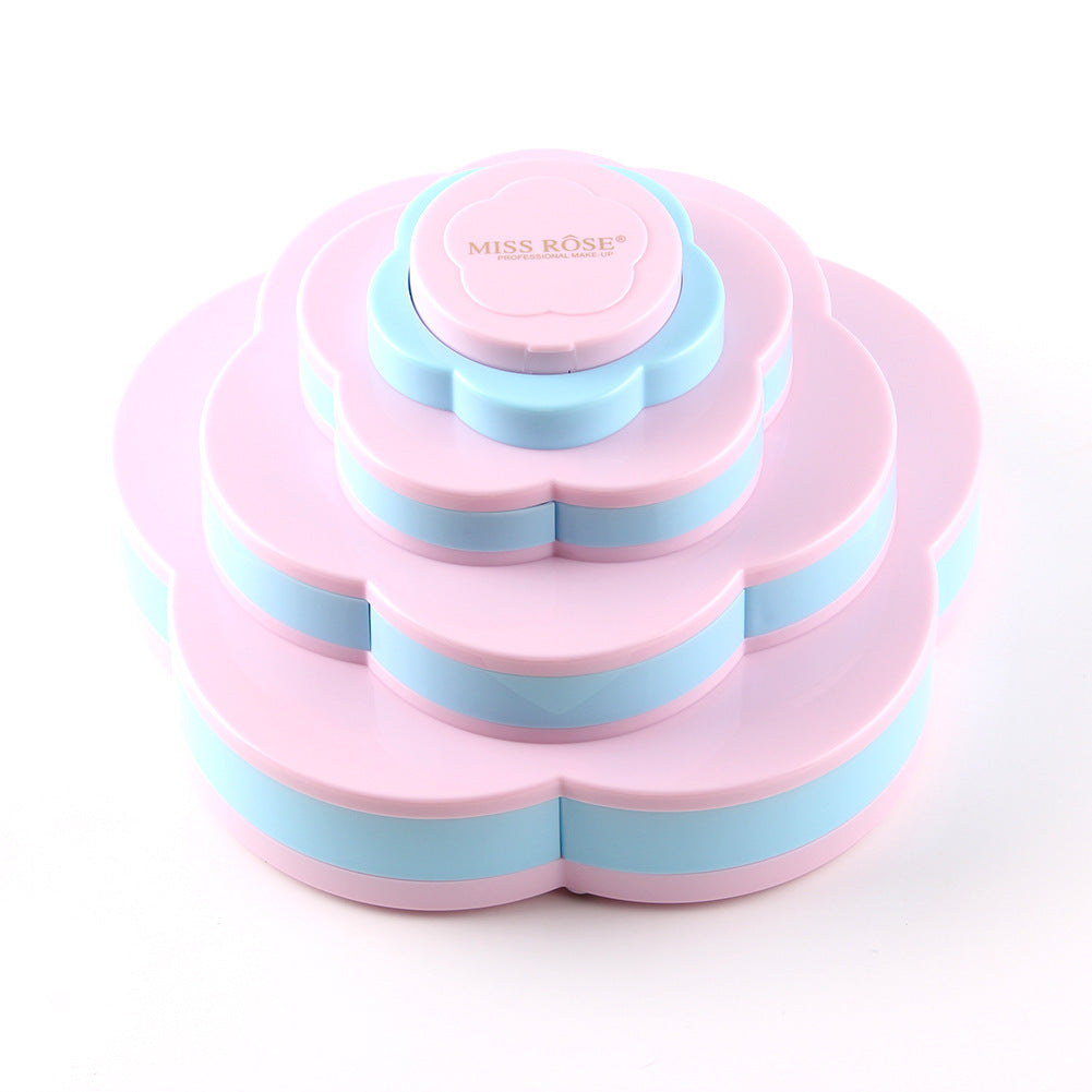 Air Cushion BB Pink Rotating Large Plum Blossom Coin Makeup Palette Eye Shadow Plate Multifunctional Makeup Set