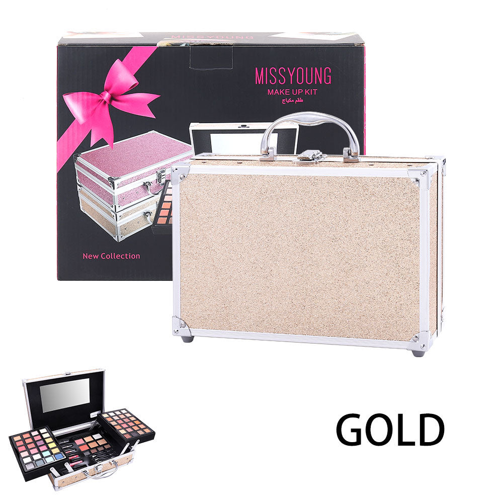New Makeup Case Multi-Color Natural Eye Shadow Blush Lipstick All-in-One Portable Makeup Tools Makeup