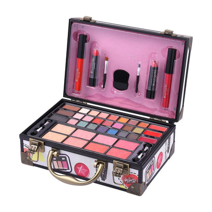 Suit Makeup Palette Stage Makeup Cosmetics Lipstick Eye Shadow Blush Combination Makeup Set Suit in Stock