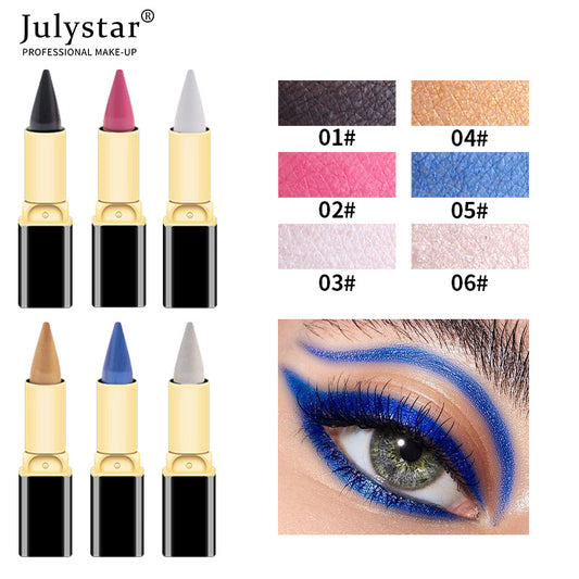 New Colorful Easy-to-Apply Non-Smudge Eyeliner Pen Waterproof Long-Lasting Eyeliner Gel Pen